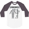 onward robots! &ndash; by chris ware 3/4 Sleeve Shirt