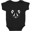 Geometric Panda Baby Bodysuit