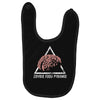 zombie food pyramid Baby Bibs