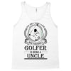 Golfer Uncle Tank Top