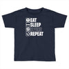 eat sleep spurs Toddler T-shirt