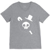 brook flag one piece V-Neck Tee