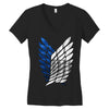 Attack On Titan Women's V-Neck T-Shirt