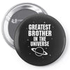 Greatest Brother In The Universe Pin-back button
