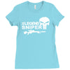 american sniper punisher Ladies Fitted T-Shirt