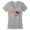my morning sidekick Women's V-Neck T-Shirt