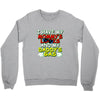 mommy's looks daddy's gas Crewneck Sweatshirt