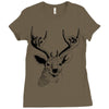 moose Ladies Fitted T-Shirt