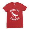 Auntiesaurus Ladies Fitted T-Shirt