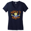 ralph wrecking it Women's V-Neck T-Shirt