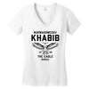 khabib the eagle Women's V-Neck T-Shirt