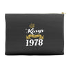 kings are born in 1978 Accessory Pouches