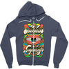 modern grafikdesign Zipper Hoodie