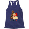 vintage santa christmas Racerback Tank