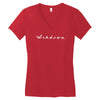 ashdown new Women's V-Neck T-Shirt