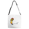 pencil monster Adjustable Strap Totes
