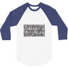 i love the smellof burnt rubber 3/4 Sleeve Shirt