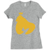 king gorilla Ladies Fitted T-Shirt