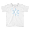 skull snowflakes alternative christmas jumper Toddler T-shirt