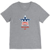 independence day 4th july star america american flag V-Neck Tee