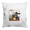 duck slap! Throw Pillow