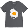 eggcat V-Neck Tee