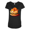 all the noms Maternity Scoop Neck T-shirt
