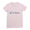 like a boss Ladies Fitted T-Shirt