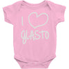 i love glasto Baby Onesie
