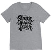start without fear V-Neck Tee