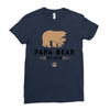 papa bear Ladies Fitted T-Shirt