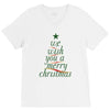 we wish you a merry christmas V-Neck Tee