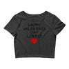 happy valentine day lovely Crop Top