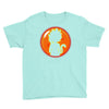 Kid Goku Saiyan With Dragon Ball 4 Star Youth Tee