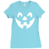 jack o lantern halloween Ladies Fitted T-Shirt