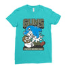 anti dauphin violeurs Ladies Fitted T-Shirt