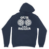our volleyballs are bigger Unisex Hoodie