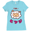 mouton kawaii Ladies Fitted T-Shirt