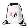 Custom baby girl name maternity design Drawstring Bags