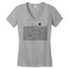surf line Women's V-Neck T-Shirt