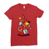 angle gravity Ladies Fitted T-Shirt