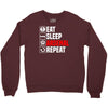 eat sleep arsenal Crewneck Sweatshirt
