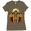 hip hop and rose Ladies Fitted T-Shirt