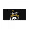 kings are born in 1990 License Plate