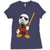 mickey jedi troopers Ladies Fitted T-Shirt