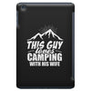 Camper Couple Man White iPad Mini