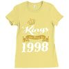 kings are born in 1998 Ladies Fitted T-Shirt