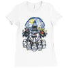 penguin time Ladies Fitted T-Shirt