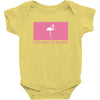Too Pure To Be Pink Baby Bodysuit