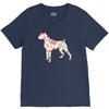 flower V-Neck Tee